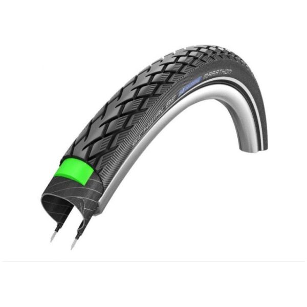 Schwalbe btb Marathon G-Guard 28 x 1.40 zw refl Zwart - Afbeelding 4