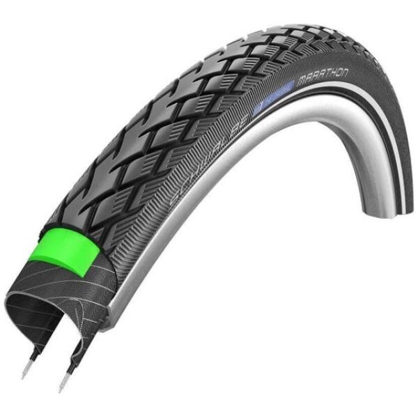 Schwalbe btb Marathon G-Guard 28 x 1.75 zw refl Zwart - Afbeelding 3