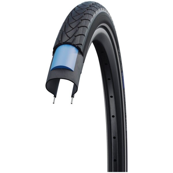 Schwalbe btb Marathon Plus 28 x 1.50 zw refl Zwart - Afbeelding 3